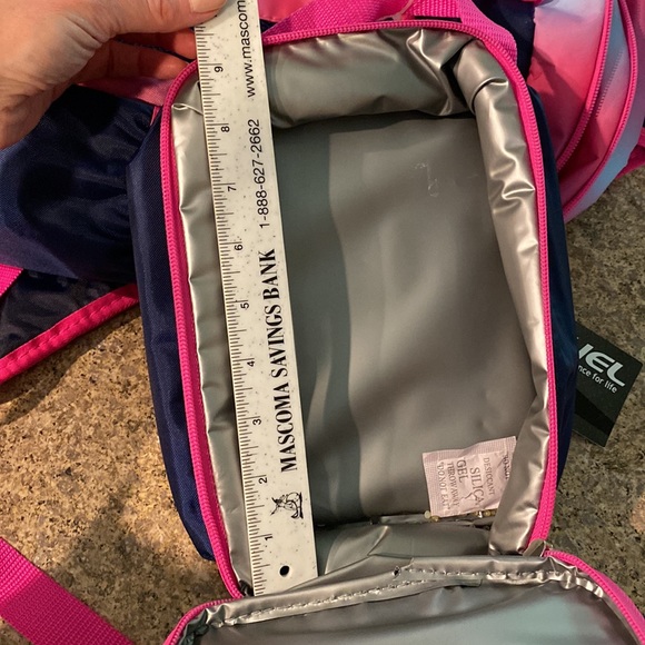 NWT Fuel 2 for 1 Backpack Lunch Bag Combo Pink and Blue - Picture 14 of 17